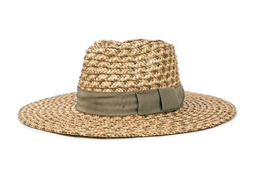Brixton Ladies Hat Joanna Headwear Sun Hat, Bronze / Olive / Tan, XS