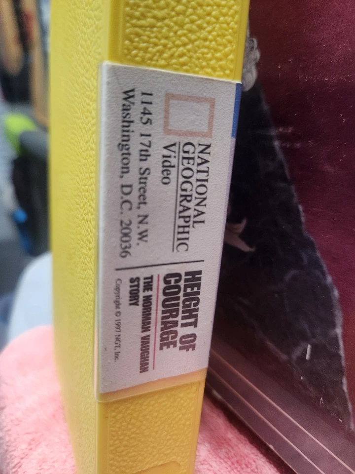 Signed Norman Vaughan VHS – Height of Courage (1997) National Geographic Explore - Image 3 of 4
