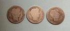 3 Barber Dimes, 1900 S, 1904, 1907 O scratches( see photos for condition)