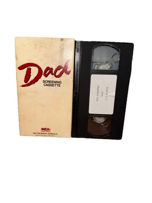 Dad VHS Demo Promo Screener 1989 Jack Lemmon Ted Danson 