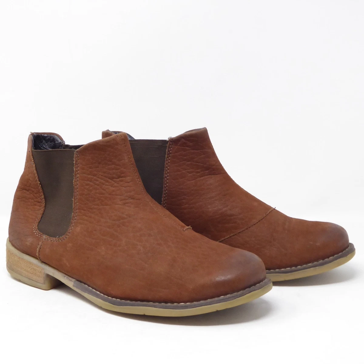Josef Seibel Brown Suede Chukka Boots Cozy Lined Ankle Boots Josef Seibel Ankle Boots for Women for sale | eBay main image 3