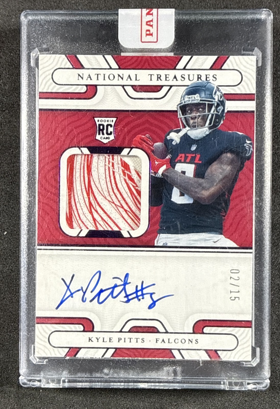 KYLE PITTS RPA 2021 Panini National Treasures - Rookie Gloves Signatures /15 🔥