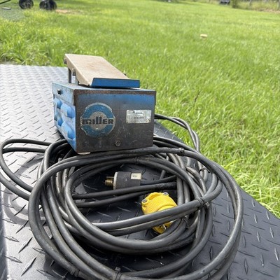 Miller Electric RFC-23A Welding Remote Foot Pedal Control See Pics