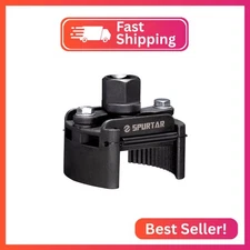 Spurtar Adjustable Oil Filter Wrench 2-3/8 to 3-1/8 inch 60-80mm Universal Oil F