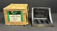 NOS Eclipse Cast Iron Angle Plate No. 0 - Made in England - 3.5'' x 3'' x 2.5''