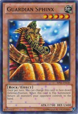 Yu-Gi-Oh Card - BP01-EN130 - GUARDIAN SPHINX (starfoil rare) - NM/Mint
