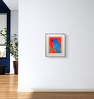 Bluebird On Branch Colorful Neo Expressionist Original Wall Art 11x14 Canvas. — photo 9
