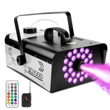 1500W Fog Machine with 24 LED Lights   20000CFM Smoke Machine