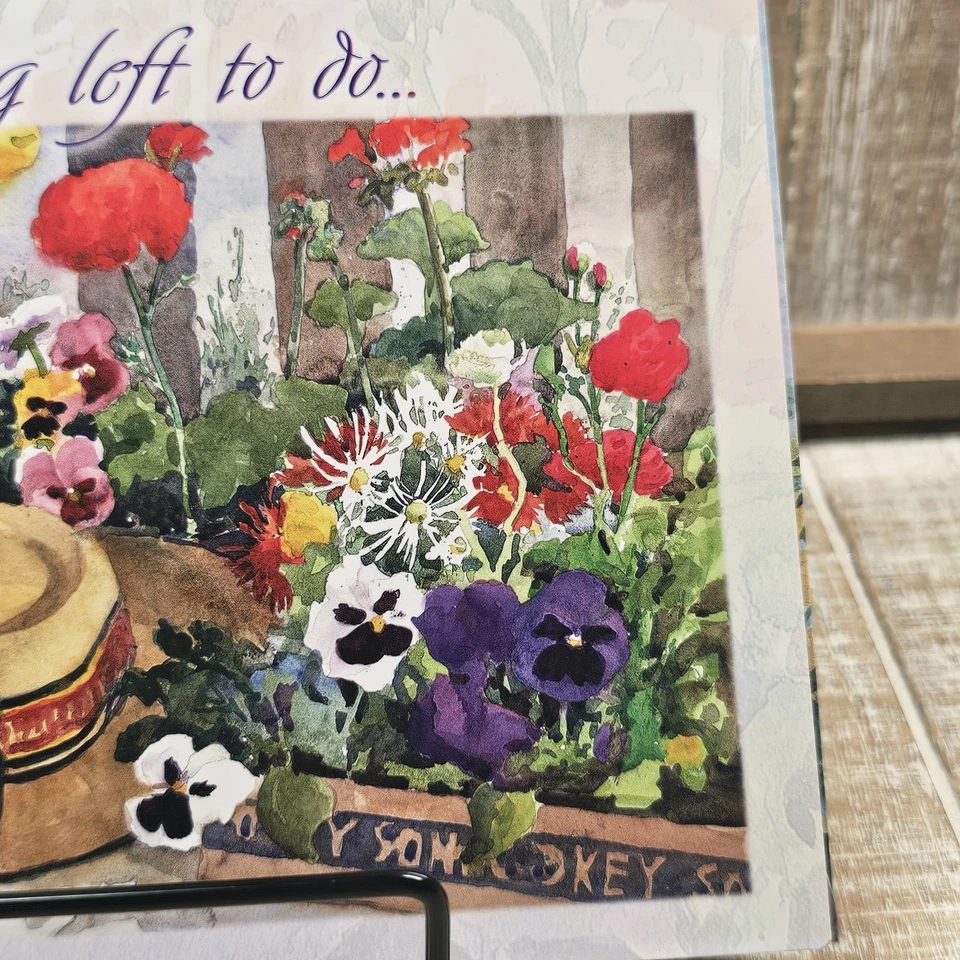 Leanin Tree Retirement Greeting Card Floral Gardening Colorful Congratulations - Image 3 of 4