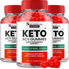 (3 Pack) Nano Earth Labs ACV Gummies Supplement – NanoEarthLabs ACV Gummy 1000MG