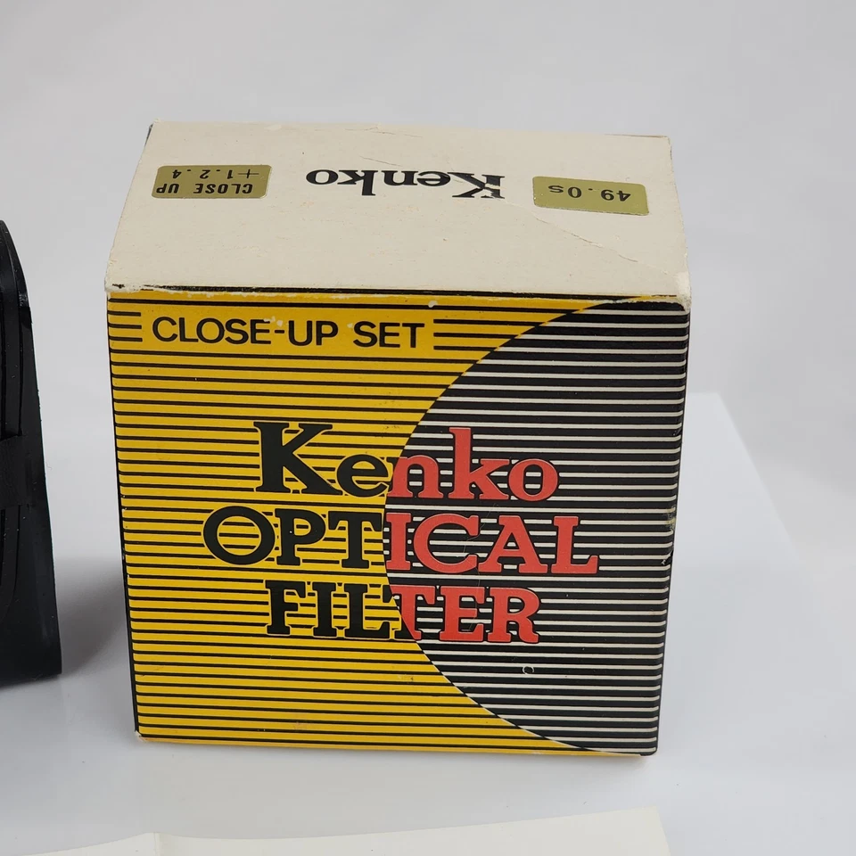 Vintage Kenko 49.0S NO.2 Camera Optical Filter Close-Up Set +1.2.4 49mm New  - Image 4 of 4