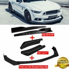 Car Front Bumper Spoiler Body Kit Side Skirt Rear Lip For Ford Mustang 01-21 Car Front Bumper Spoiler Body Kit Side Skirt Rear Lip For Ford Mustang 01-21