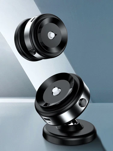 360° Rotation Electric Vacuum Magnetic Suction Cup Car Phone Holder Stand Mount - Picture 10 of 14