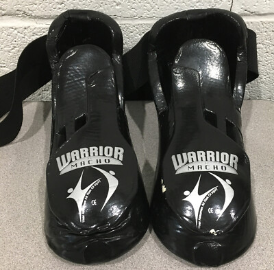 Martial Arts Foot Kick Gear Warrior Macho -Youth Size Medium-Large 9'' Long Black