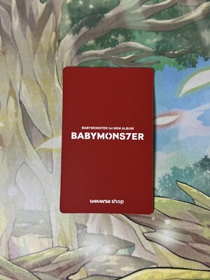 Ruka BABYMONSTER - BABYMONS7ER YG TAG ALBUM WEVERSE POB PHOTO CARD
