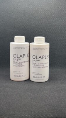 Olapex No. 4 Shampoo & No. 5 Conditioner FINE Bond Maintenance 8.5 oz