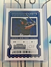 JASSON DOMINGUEZ 2020 Panini Contenders Baseball Winning Tickets #WT-1 Yankees