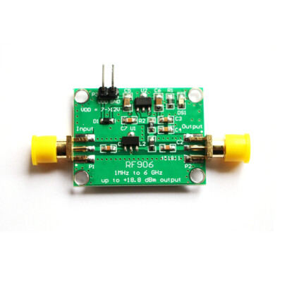 RF906 1MHz To 6GHz RF Power Amplifier 12V 18.8dBm RF AMP Module