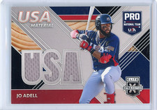2020 Elite Extra Edition Jo Adell Los Angeles Angels Prospect USA Material Relic