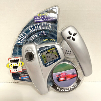 Manley Toy Quest Voice Activated Shout Out Car Racing Handheld Electronic Game