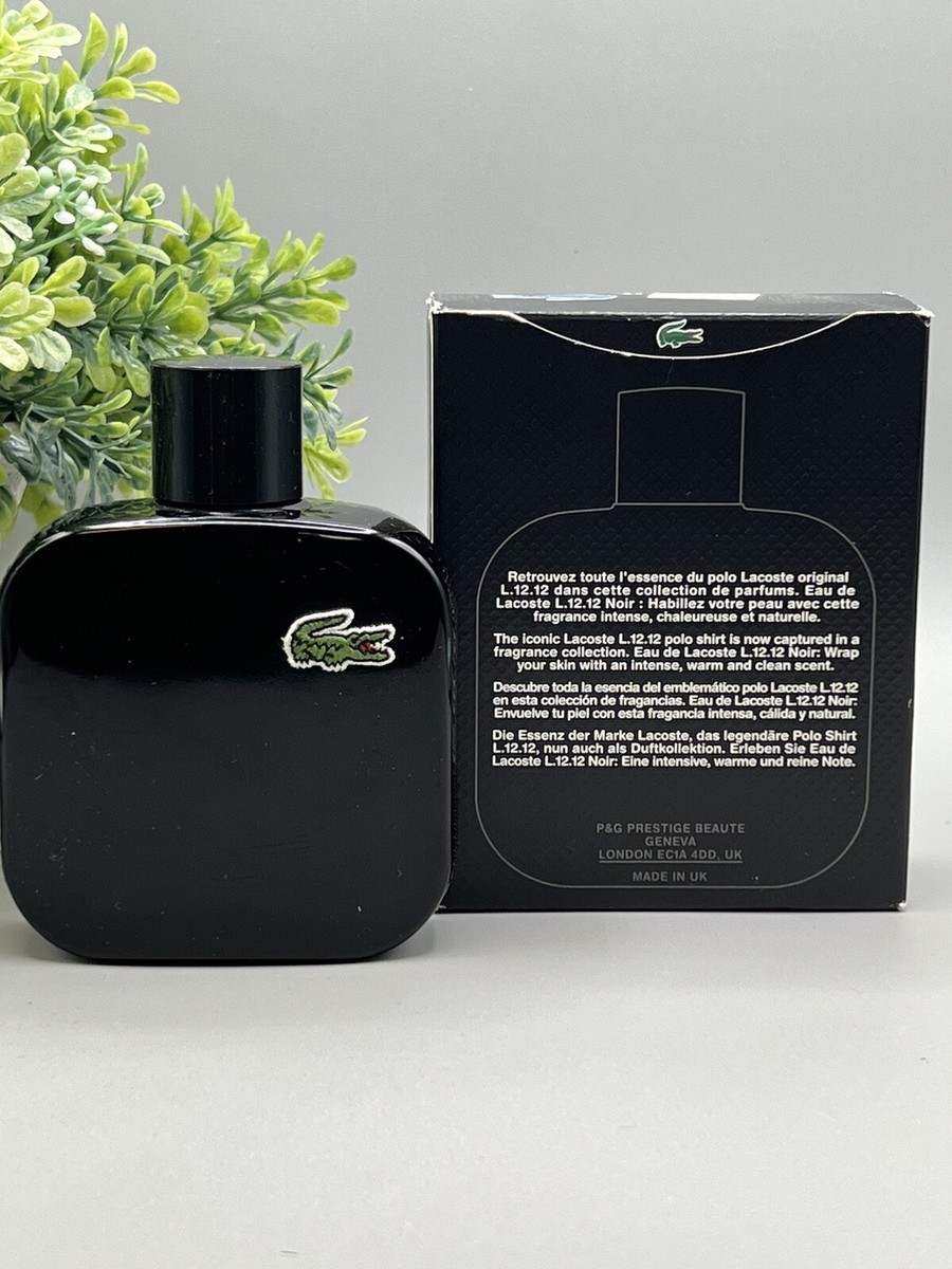 Lacoste Eau De Lacoste L.12.12 Noir Eau De Toilette Spray 3.3 oz