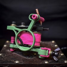Handmade tattoo machine Big liner 7rl-18rs, Running 135-140Hz  4.5 V Unloaded