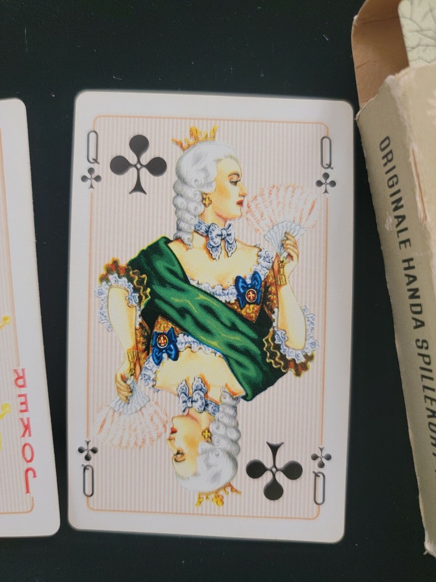 Cartes à jouer anciennes. Handa Spillekort N°99 • EUR 40,00