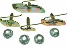 bolt in moulding clip & nut assortment 4 sizes 40 pcs