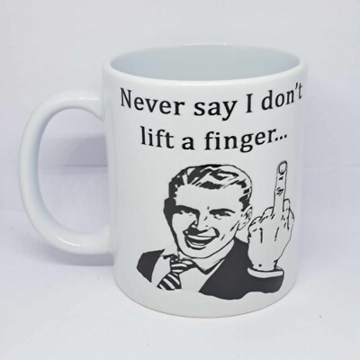 Unhöflicher Mittelfinger Kaffeebecher Neuheit Geschenk Abschiedsgeschenk Geburtstag Arbeit Job