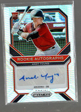 2021 Panini Prizm Rookie Autographs Prizms Silver #29 Andy Young Auto