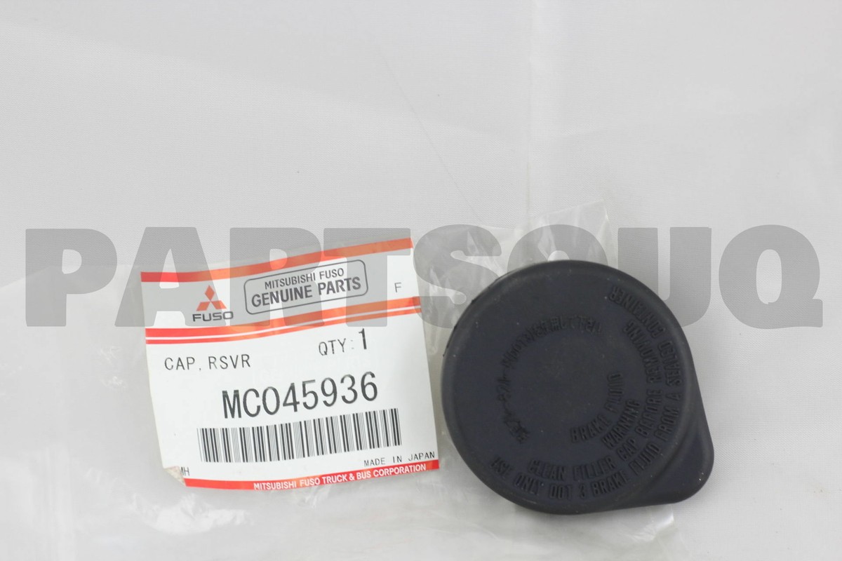MC045936 Genuine Mitsubishi CAP,CLUTCH FLUID RSVR TANK | eBay