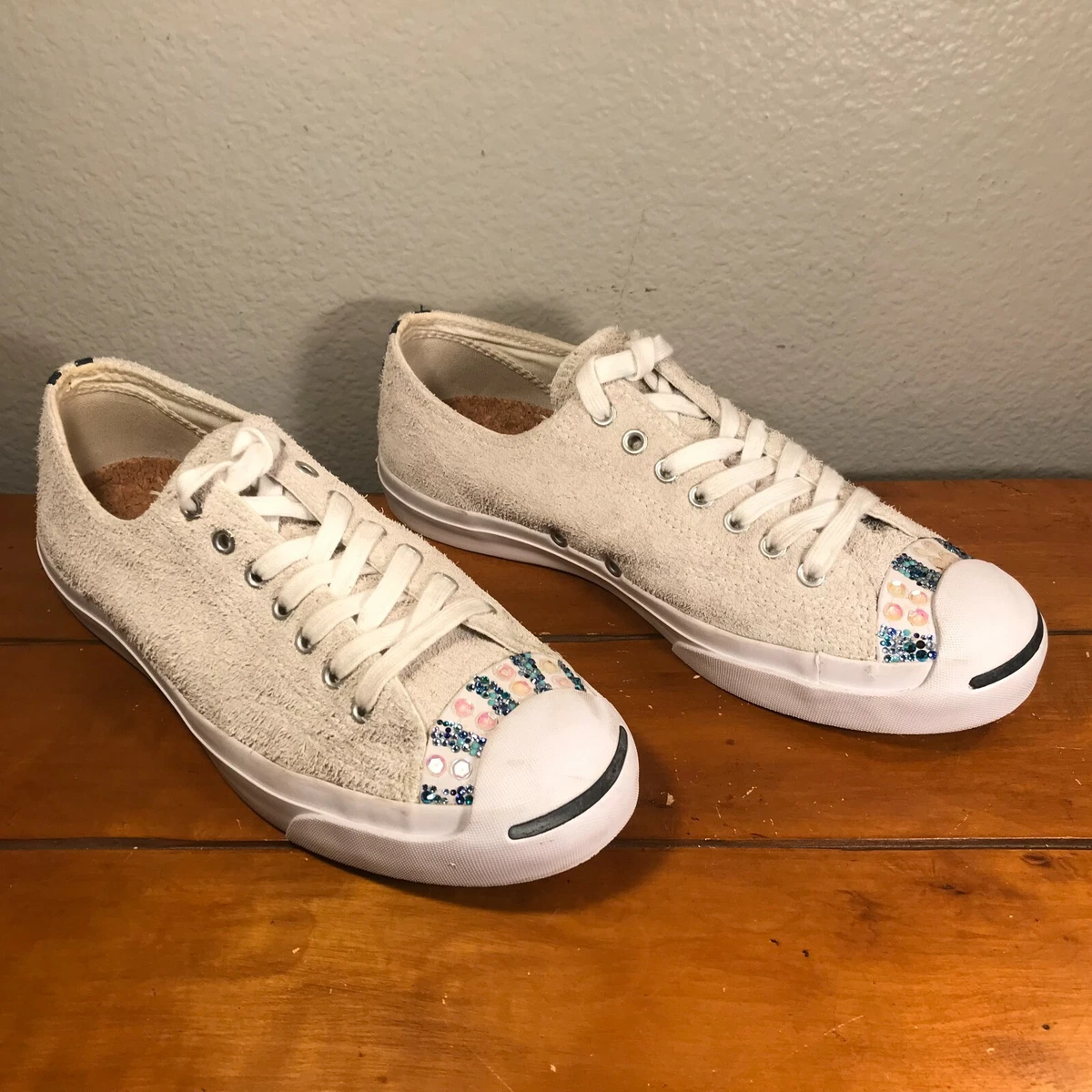 RARE Converse Jack Purcell Ox 149941C Vaporous Grey. Cork Insole