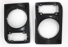 Fit For Toyota 1981-87 Land Cruiser Fj60 Headlamp Door Light Case Matte Black