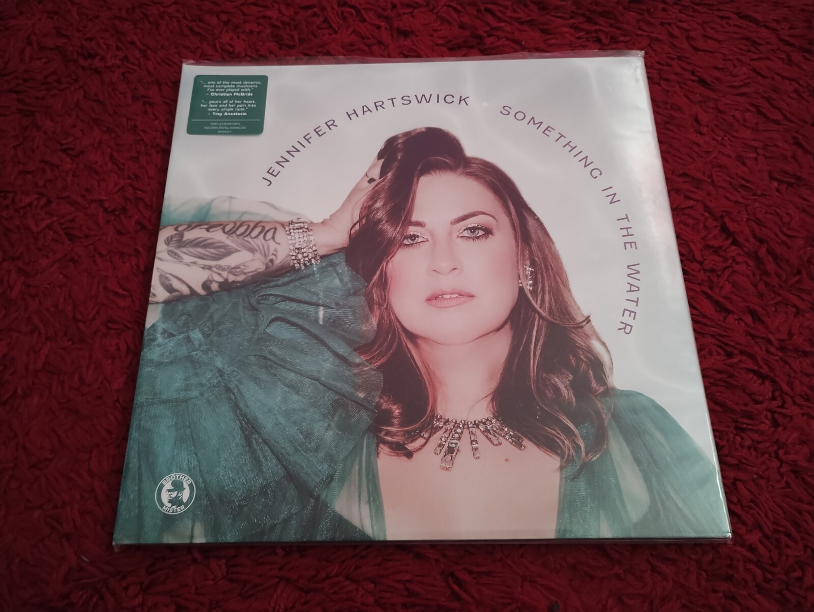 JENNIFER HARTSWICK - Something In The Water - Vinyl LP *NEW (Unsealed)* *Purple*