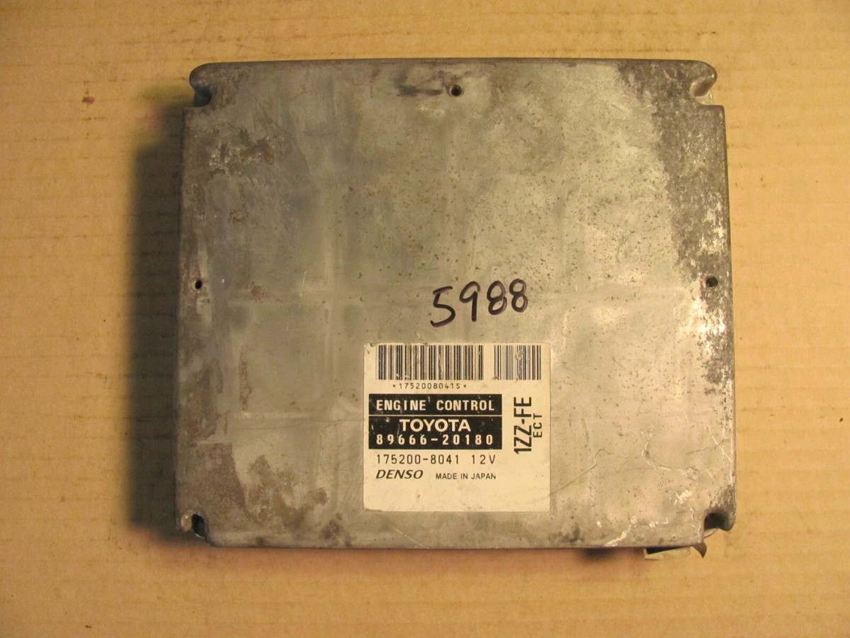 02 TOYOTA CELICA AT ECU ECM COMPUTER 89666-20180 | eBay
