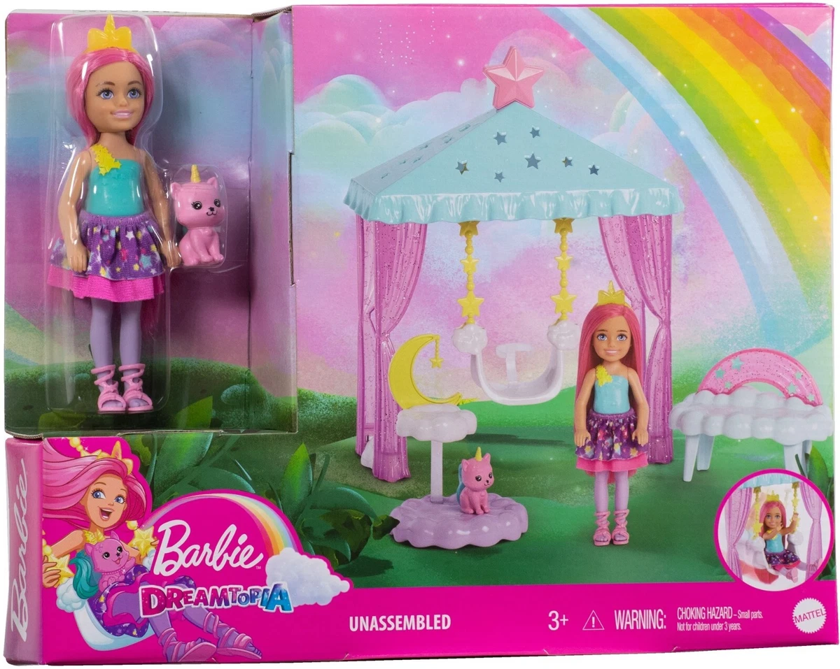 Beautiful Baby BARBIE Doll Dreamtopia Chelsea Small doll and Accessories
