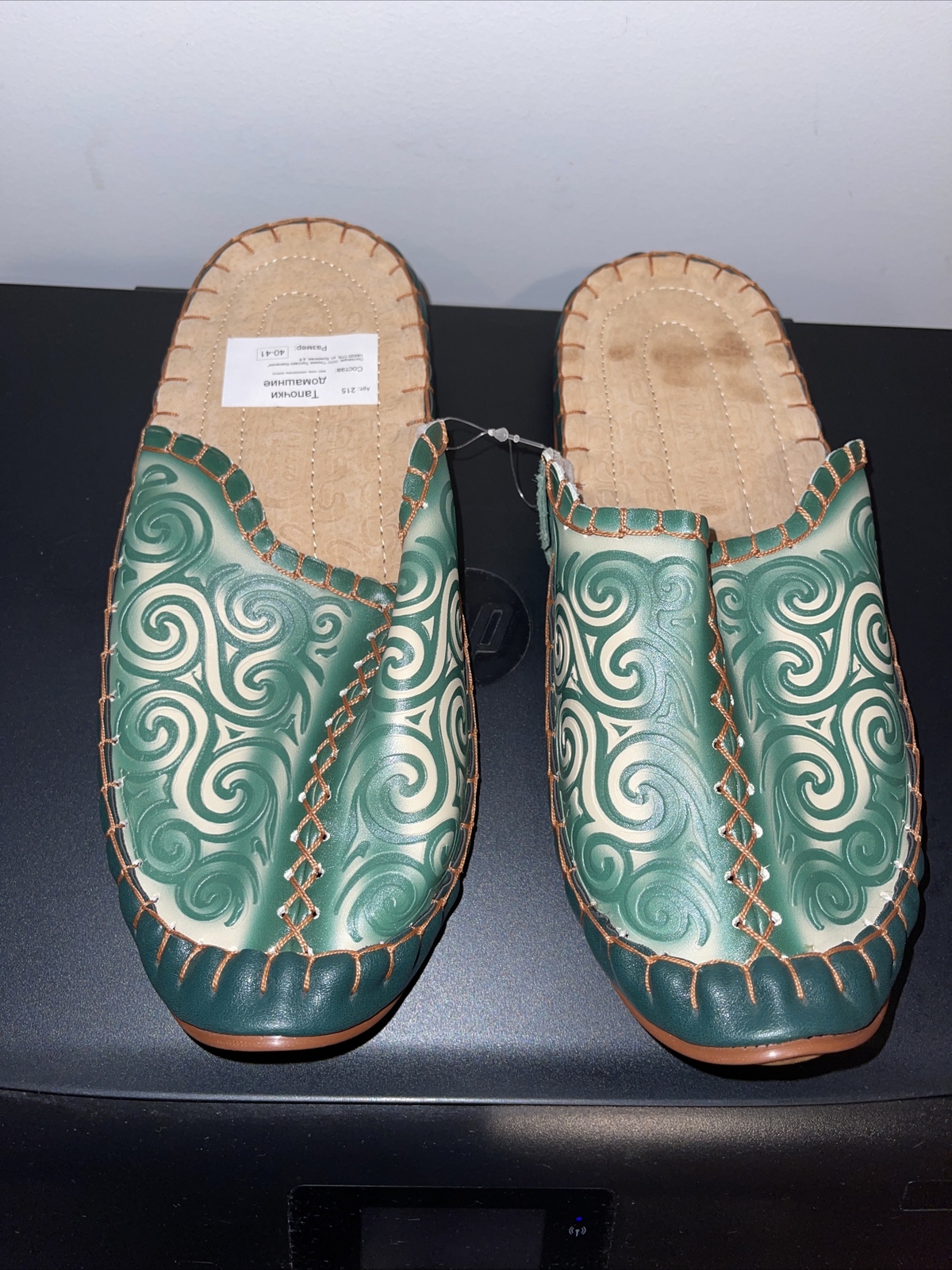 SAOLA UZBEQ PANTOFOLE NAZIONALI SUOLA taglia 40 41 uzbeko