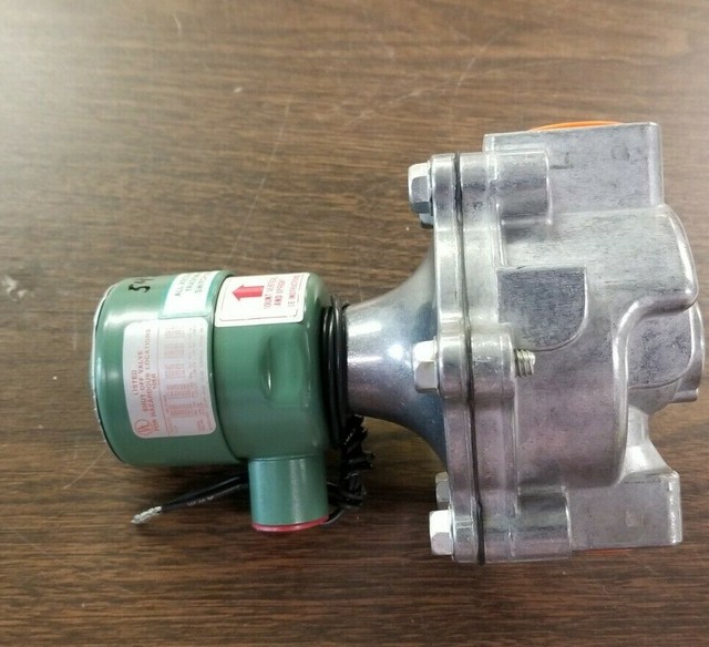 ASCO SHUT OFF VALVE 8215B51 SOL CAT NO 80173 FOR FUEL AND GAS for sale