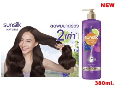 Sunsilk Natural Bio Active Shampoo 380ml.90%Natural Origin Reduce Hair Fall