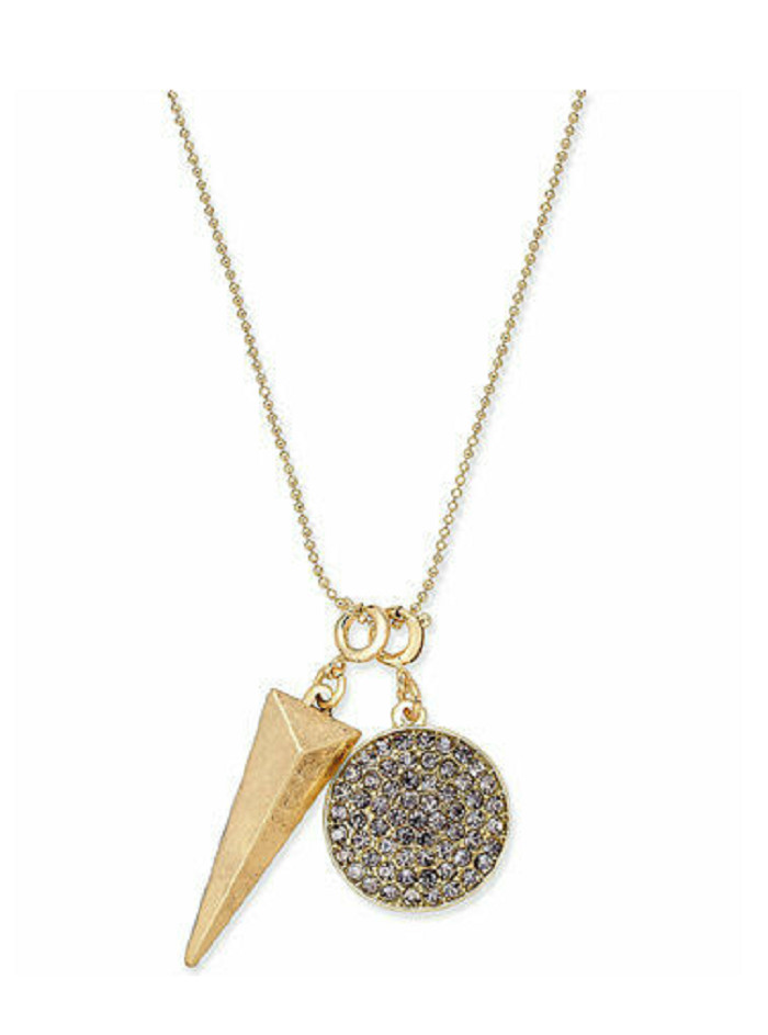 ИНК международных концепций Золотой Pav кулон ожерелье Шарм 4590₽