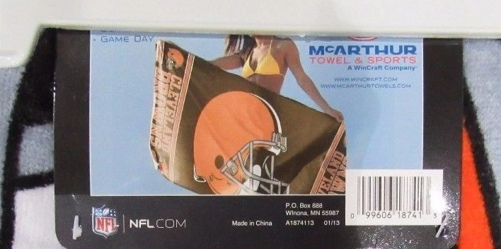 football Beach Towel Pick Your Team