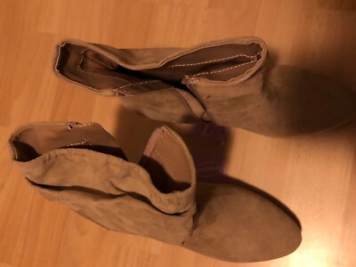 Stiefeletten Gr.38 Beige NEU
