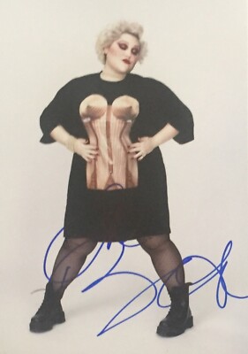 Beth Ditto signiert Großfoto Musik original Unterschrift Autogramm signed (9)
