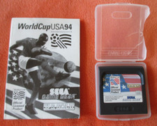 Thumbnail of ebay&reg; auction 277081011057 | Sega Game Gear World Cup USA 94 Modul, Hülle und Anleitung