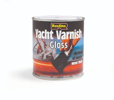 Rustins Yachtlack, feinste Allwetter-Holzoberfläche, Glanz/Satin, 250/500ml/1L