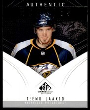 2009-10 SP Game Used Teemu Laakso Rookie /699 Nashville Predators #110