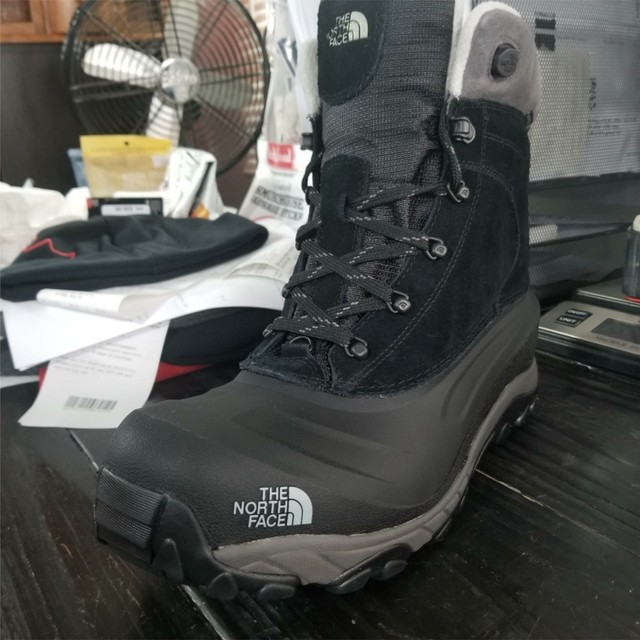 The North Face Men S Sz 12 Chilkat Iii 0g Insulated Winter Snow Boots Black For Sale Online Ebay