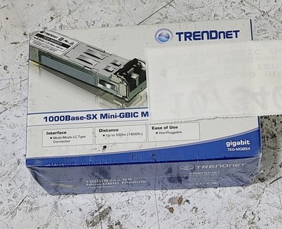 NEW SEALED BOX TRENDNET TEG-MGBSX 1000Base-SX Mini-GBIC Module