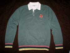 Men's 128 XL BROOKS BROTHERS Crest Rugby Sweatshirt