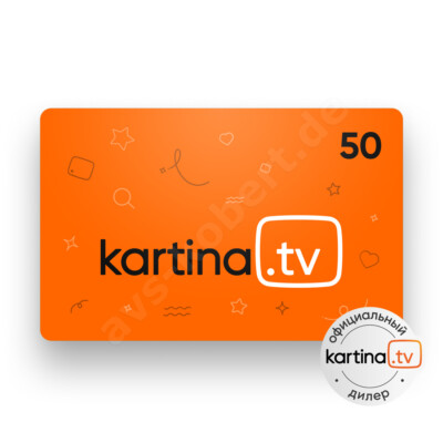 Kartina.TV 3 Monat Guthaben Karte - für Premium Abo, ohne Vertrag SOFORTVERSAND